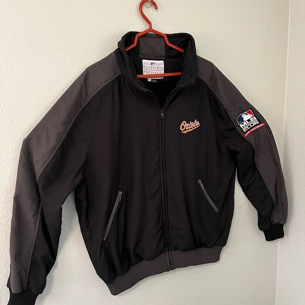 Baltimore Orioles MLB men’s 3XXX lined bomber Jacket.  In great condition.